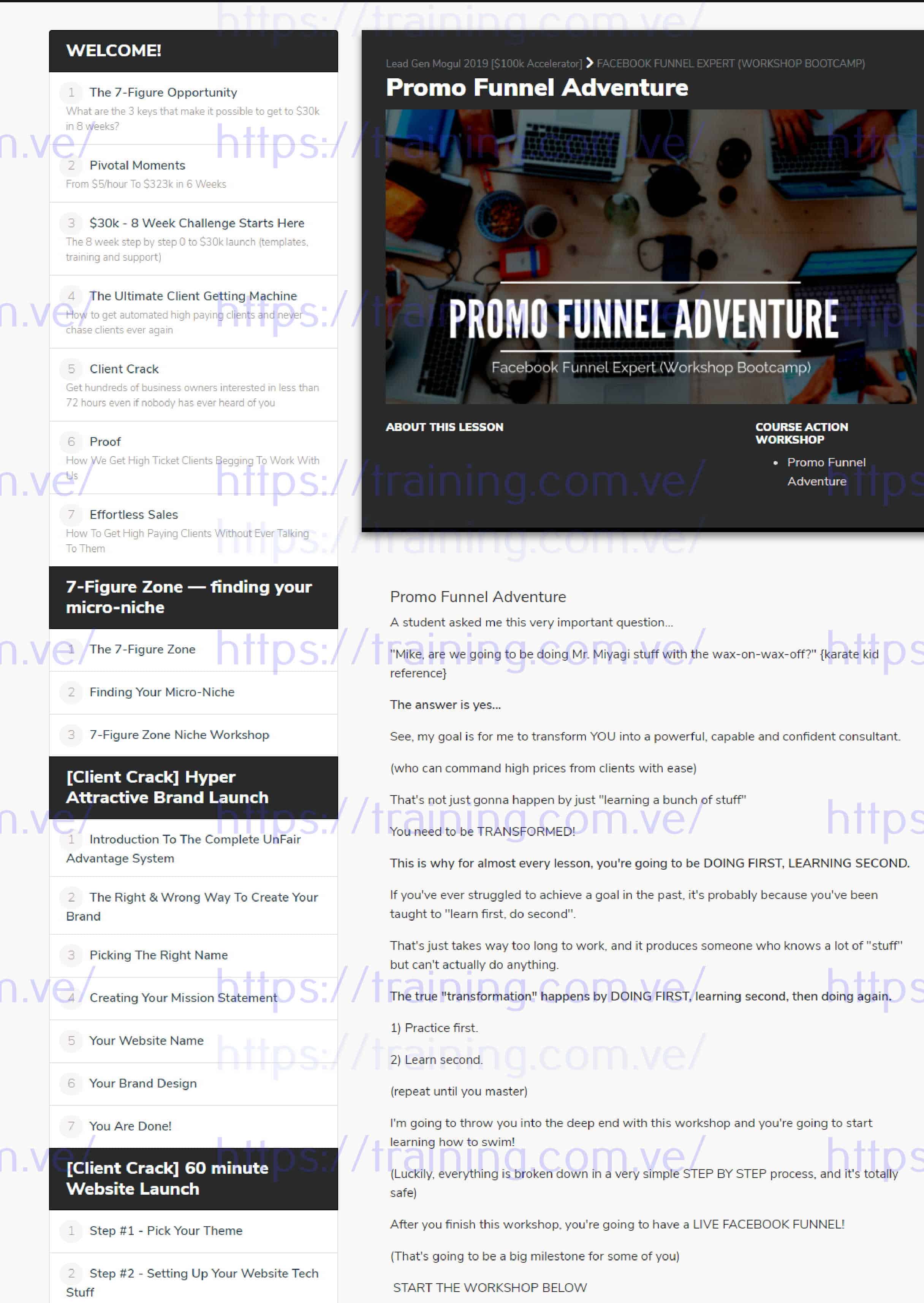 502 - 'Promo Funnel Adventure' - mikekabbani_com_course_sessions_promo-funnel-adventure-1 Lead Gen Mogul 2019 $100k Accelerator by Mike Kabbani Download