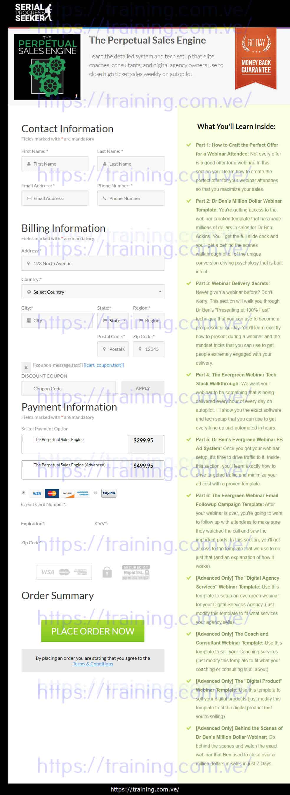 593 - 'The Perpetual Sales Engine I Serial Progress Seeker' - archive_is_BBFQ3 Perpetual-Sales-Engine sales page