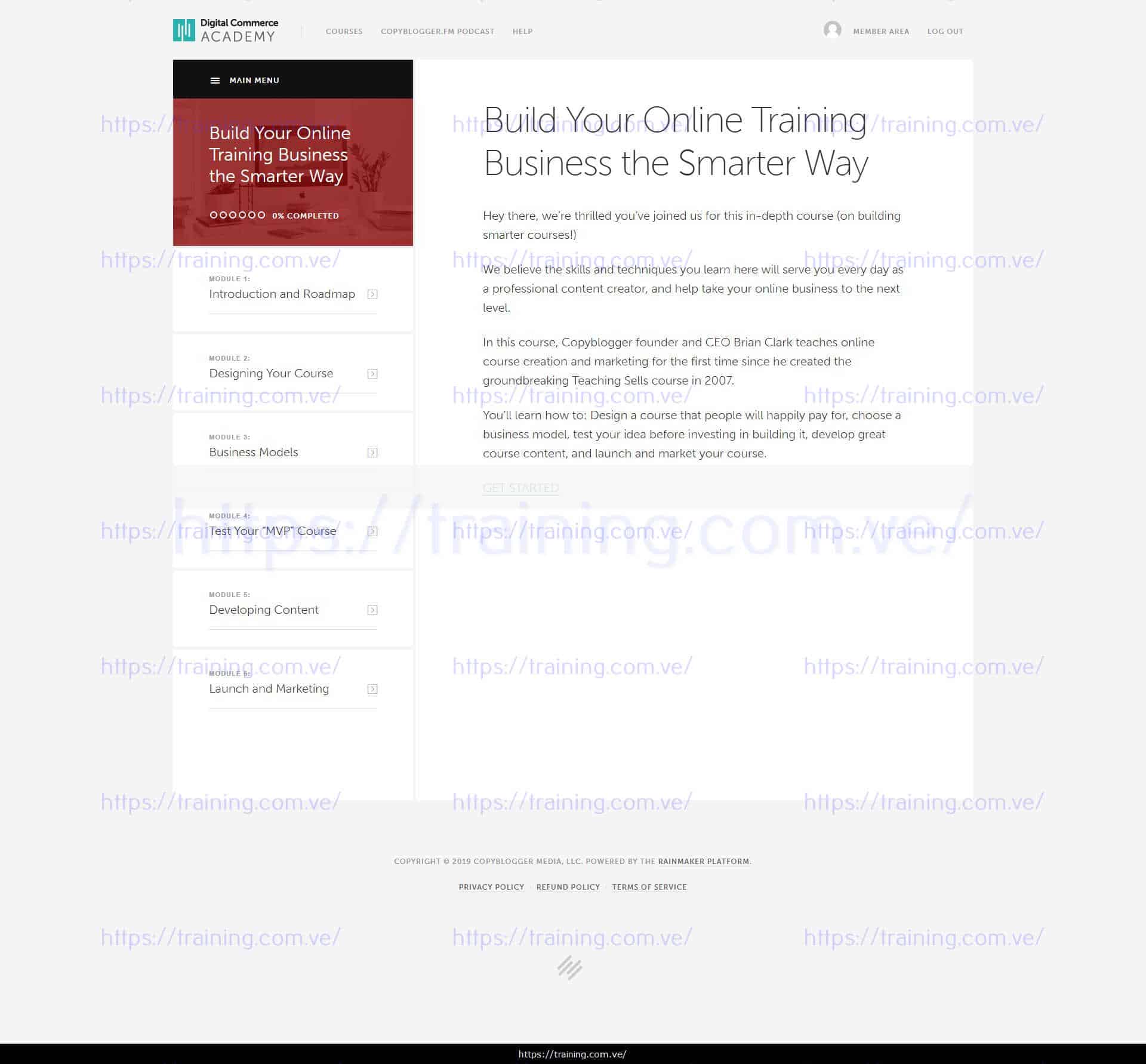 Digital Commerce Institute Bundle by Copyblogger Download