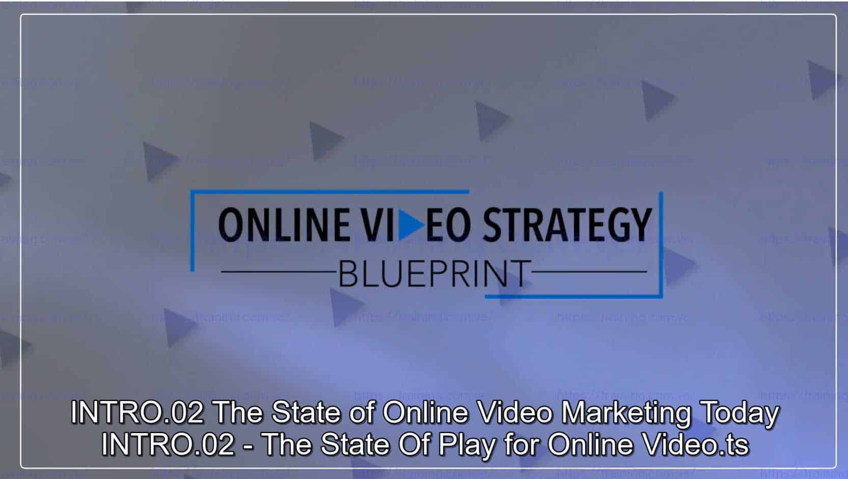 Online Video Strategy Blueprint by Ben Amos Coupon