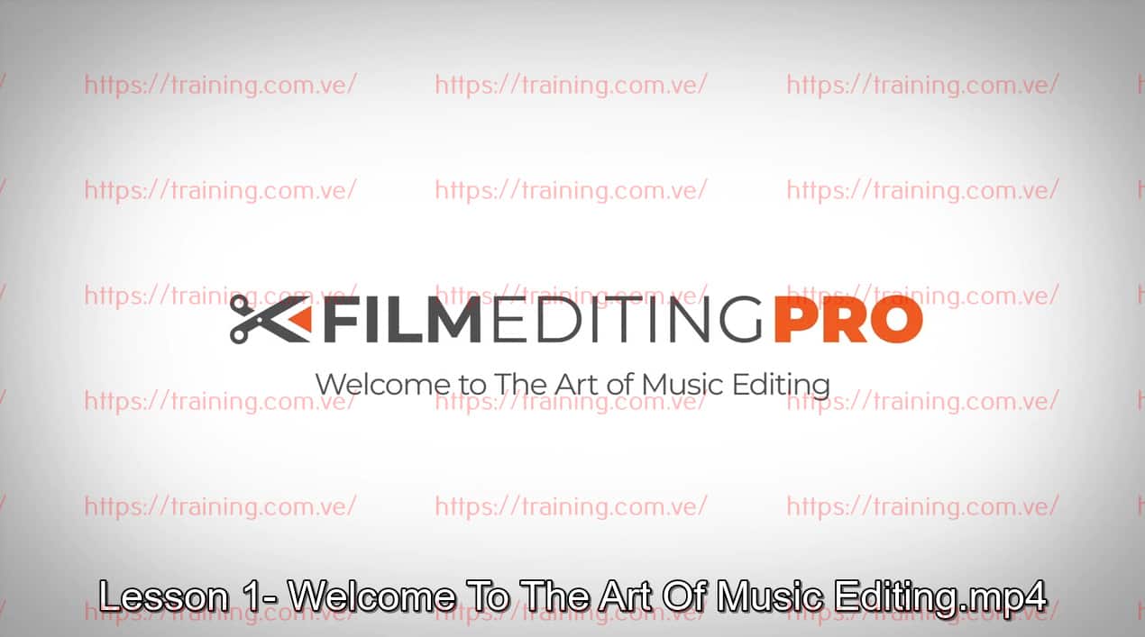 The Art Of Music Editing by Film Editing Pro 1 The Art Of Music Editing by Film Editing Pro Order