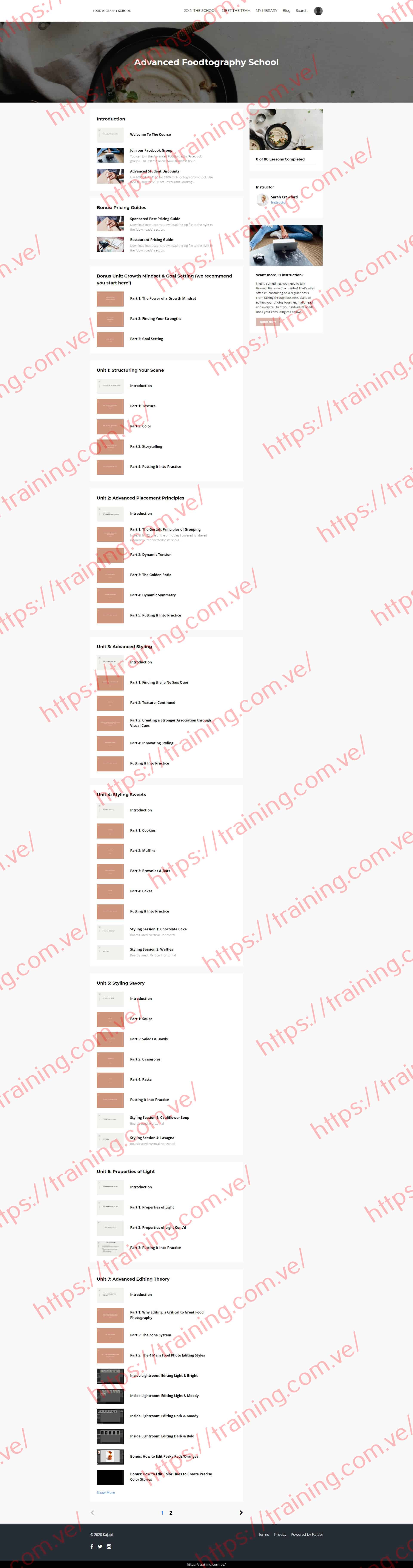 Advanced Foodtography School by Sarah Crawford Download