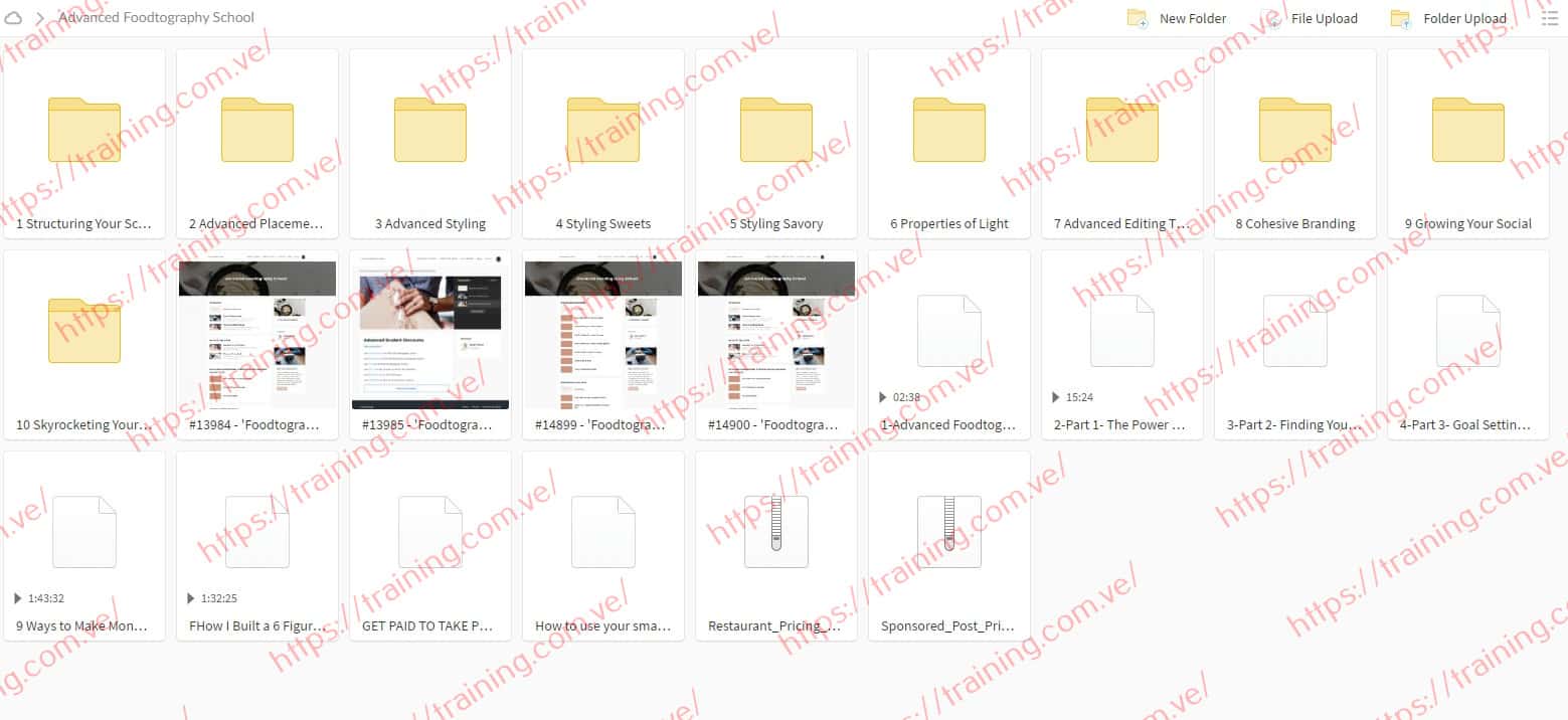 Advanced Foodtography School by Sarah Crawford Torrent