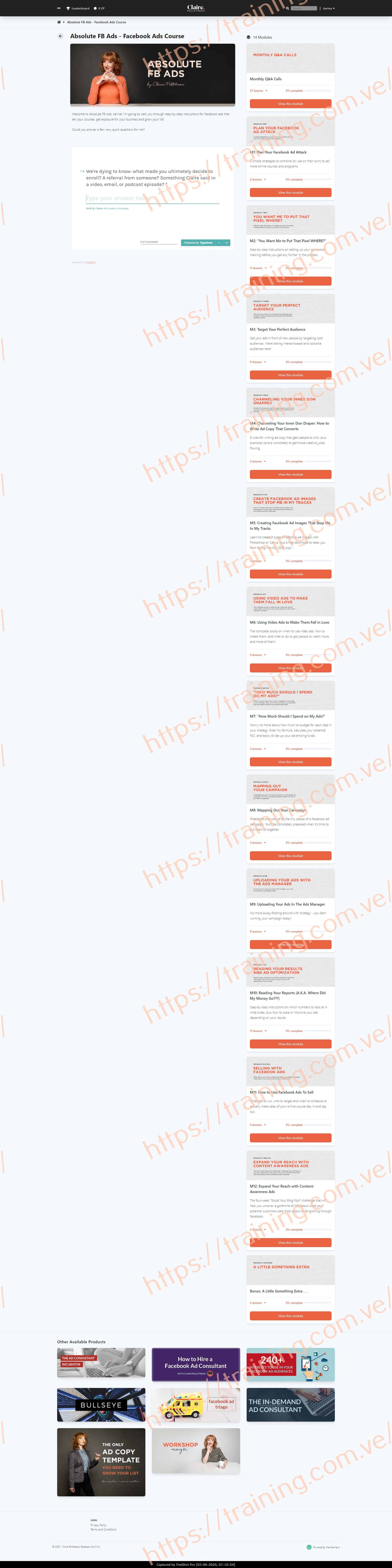 Absolute FB Ads by Claire Pelletreau 2020 Download