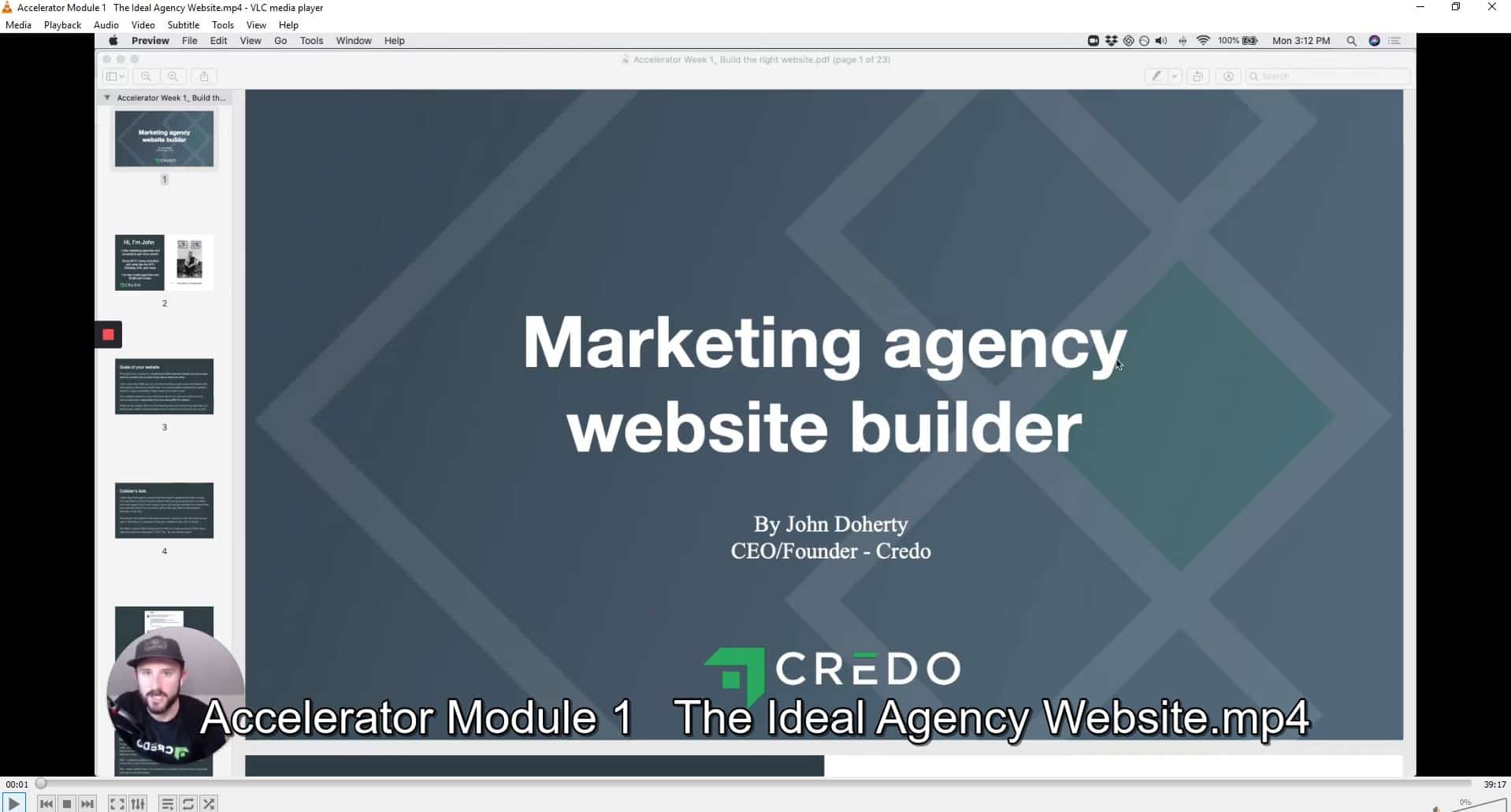 Accelerator Course by John Doherty Credo buy