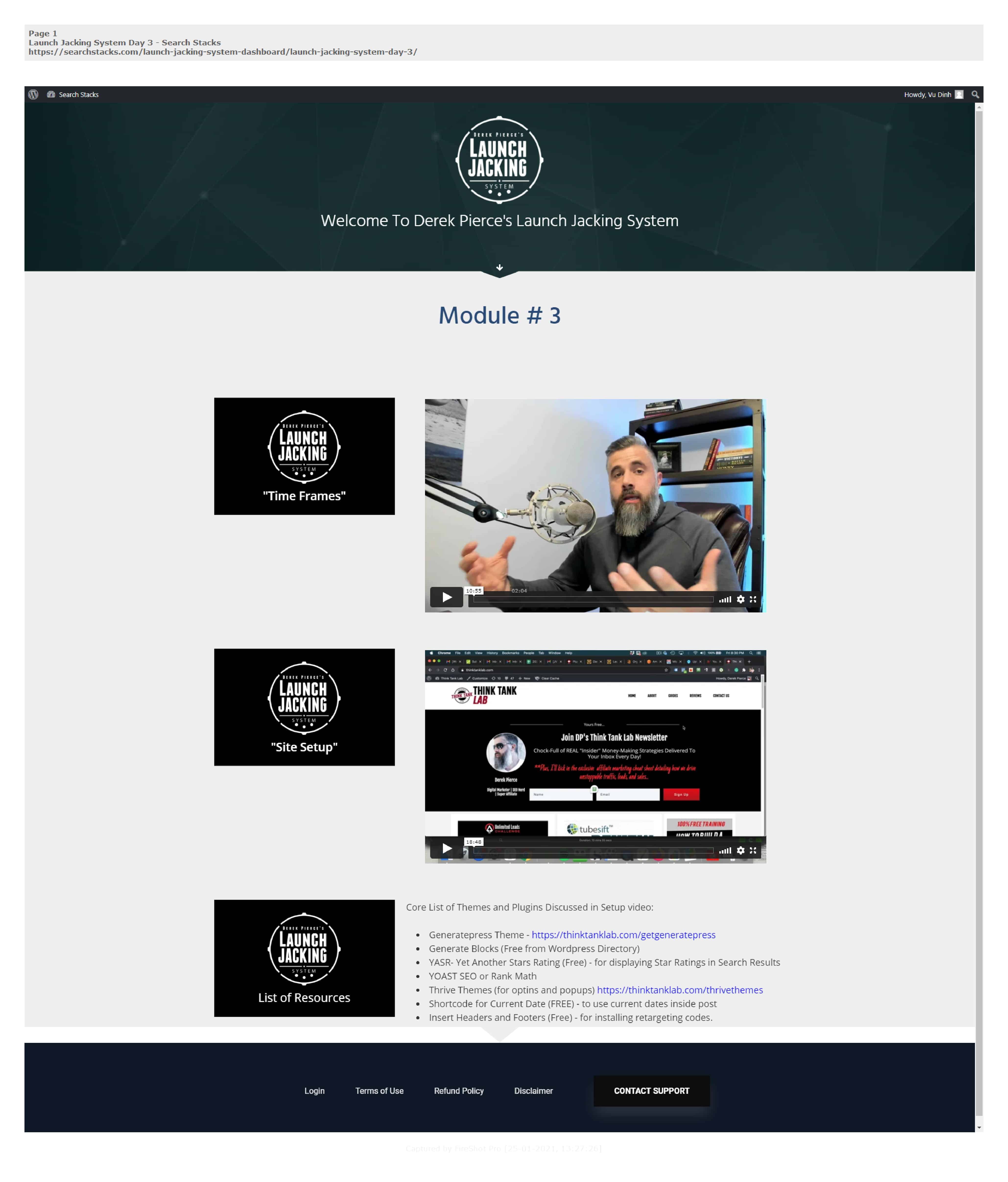 Derek Pierce's Launch Jacking System download