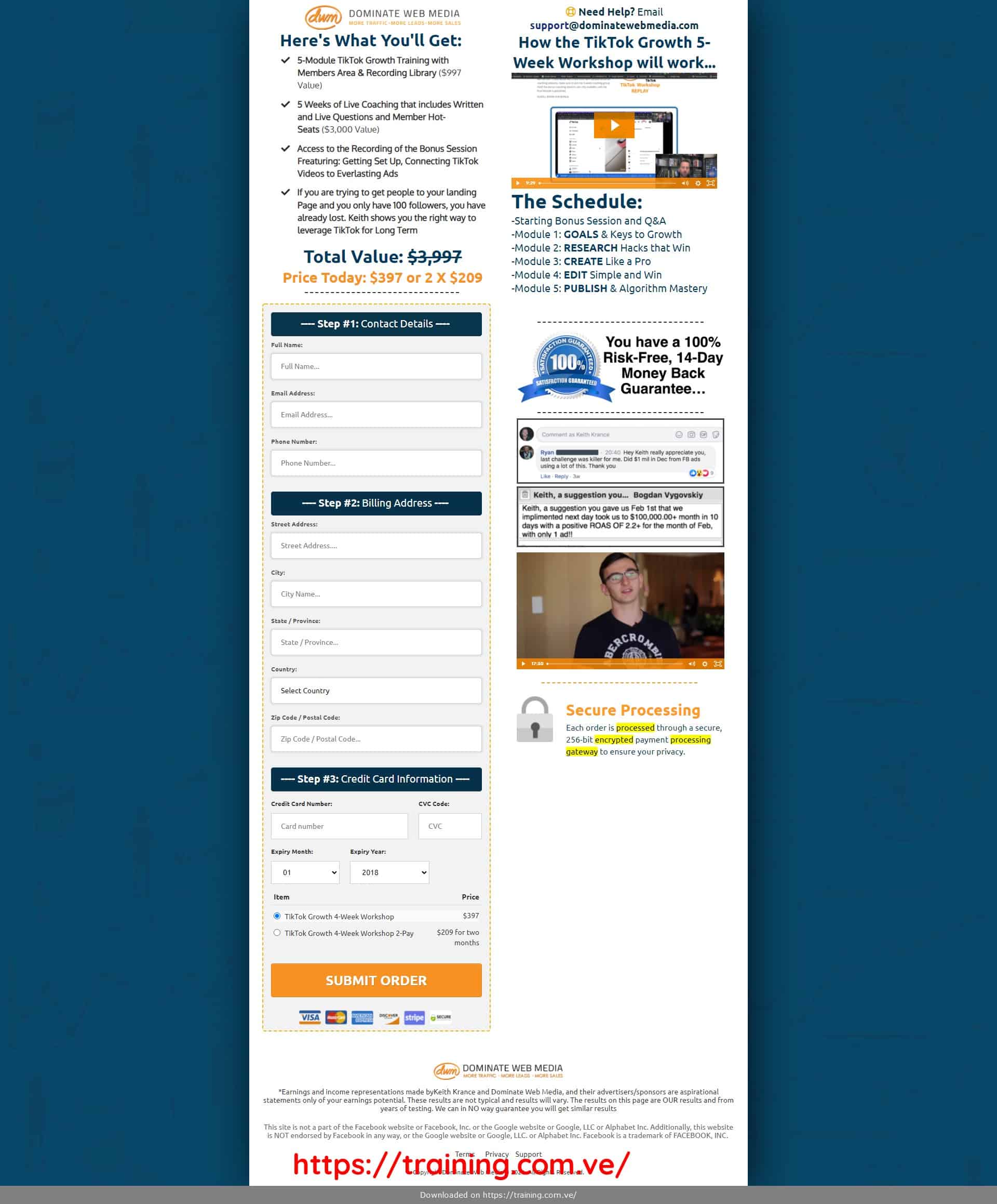TikTok Growth Program by Keith Krance Sales Page TikTok Growth Program by Keith Krance Sales Page