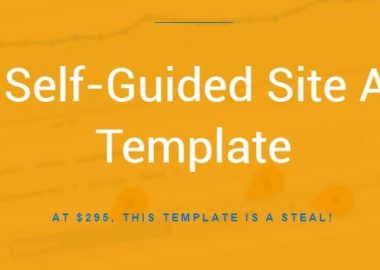 DIY Self-Guided Site Audit Template by Annie Cushing annielytics
