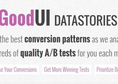 GoodUI DATASTORIES Updated March 2017