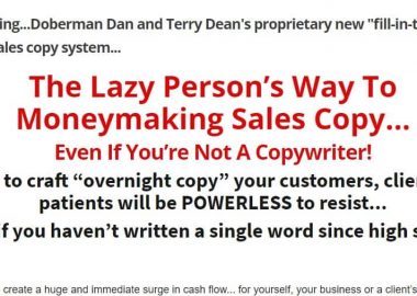 60 Minute Copy Cure By Doberman Dan and Terry Dean