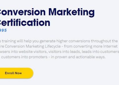 Conversion Marketing Certification by Convertedu Leadpages