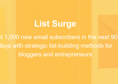 List Surge by Melyssa Griffin