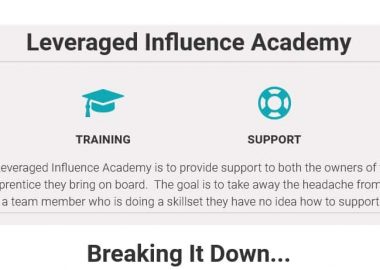 Leveraged Influence Academy by Andrew O'brien