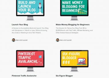 Pro Blogger Bundle by Alex and Lauren createandgo