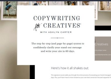 Copywriting For Creatives by Ashlyn Carter