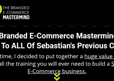 Branded E-Commerce Mastermind by Sebastian Gomez