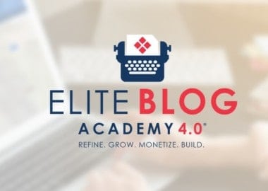 Elite Blog Academy 4 by Ruth Soukup