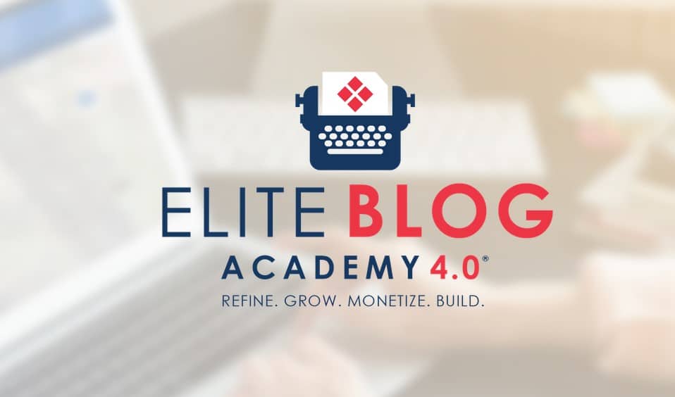 Elite Blog Academy 4 by Ruth Soukup