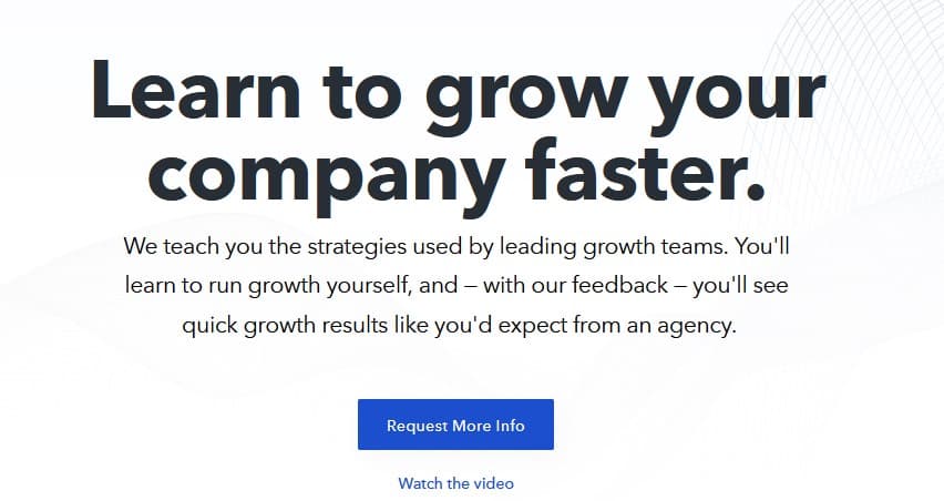 Growth Training Self-Serve by Demandcurve