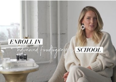 Advanced Foodtography School by Sarah Crawford