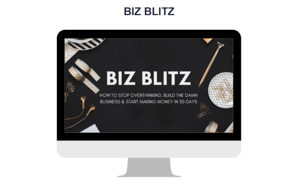 Biz Blitz by Elise McDowell