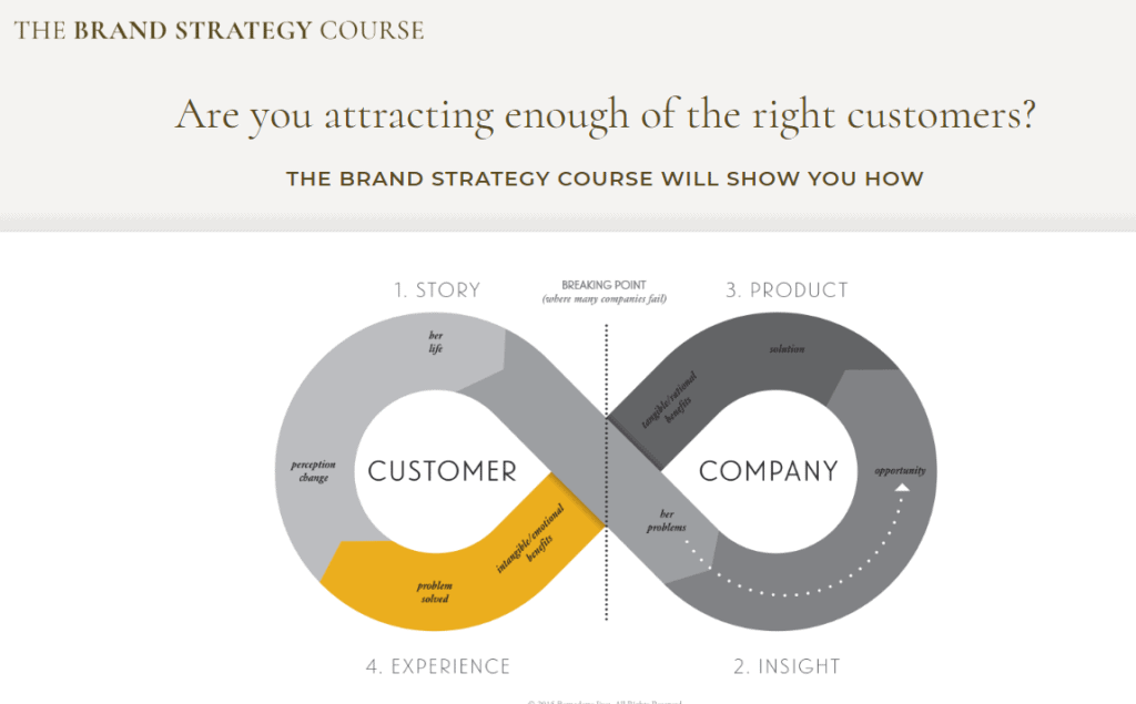 The Brand Strategy Course by Bernadette Jiwa