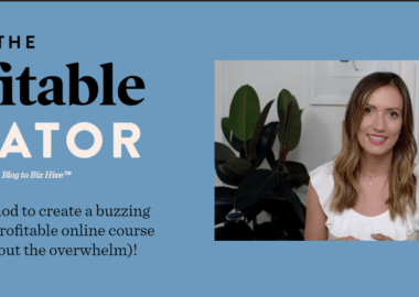 The Profitable Creator by Melyssa Griffin