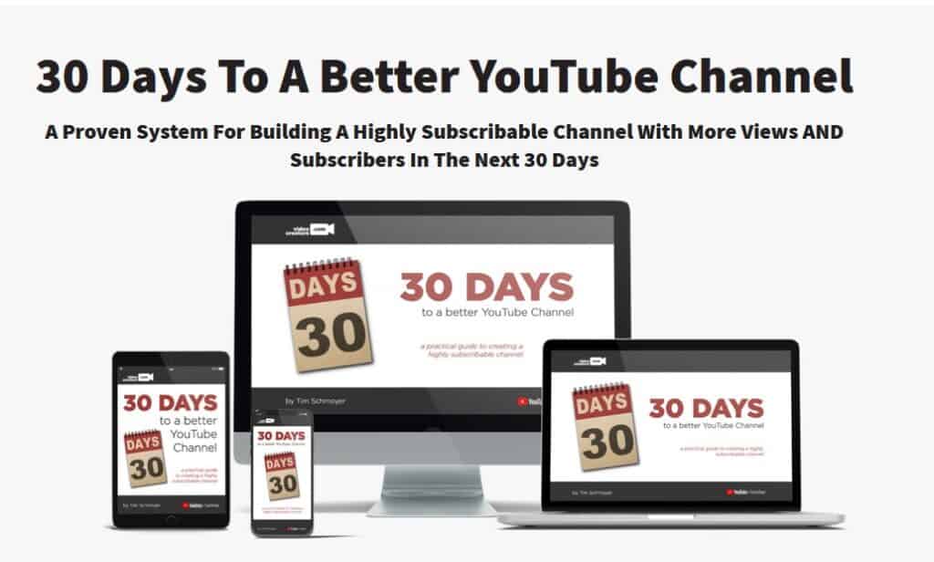 30 Days to A Better YouTube Channel