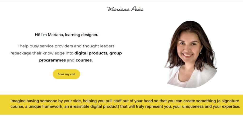 Create your framework by Mariana Peña