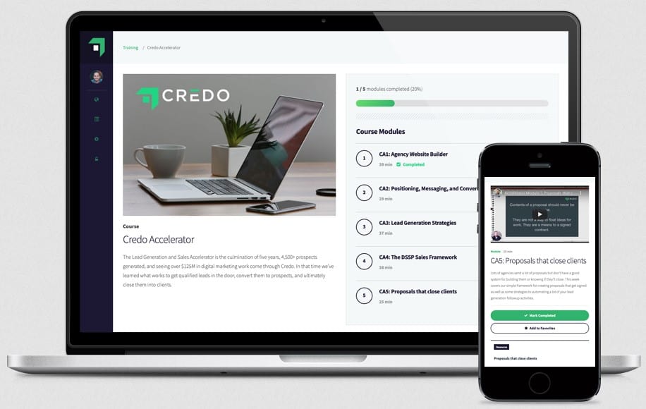 Accelerator Course by John Doherty Credo