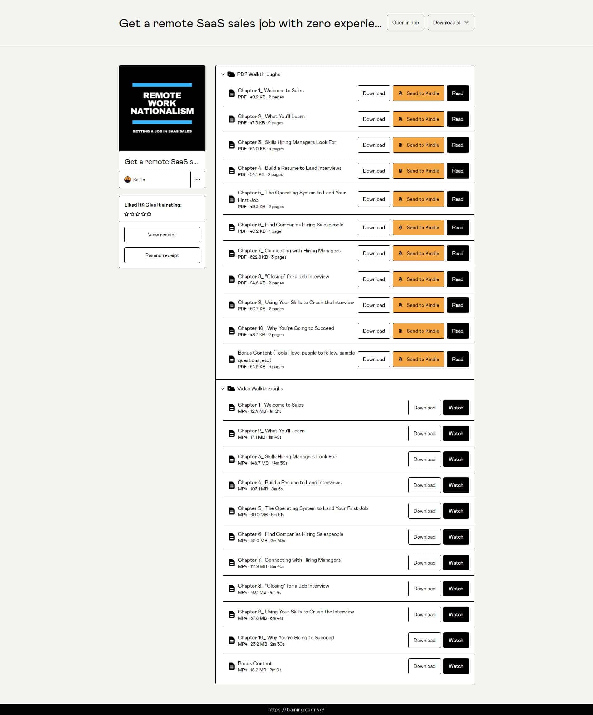 Get a remote SaaS sales job with zero experience by Kellen Download Get a remote SaaS sales job with zero experience by Kellen Download