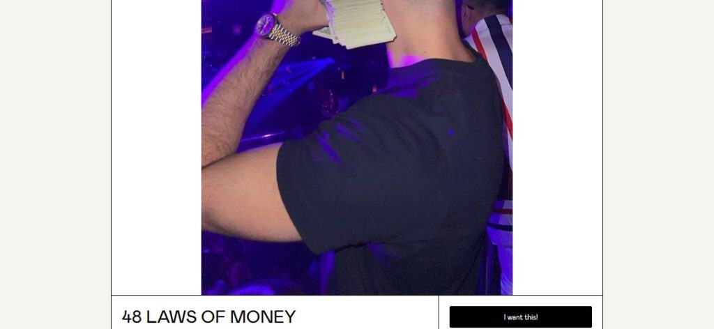 48 Laws of Money by Hassan