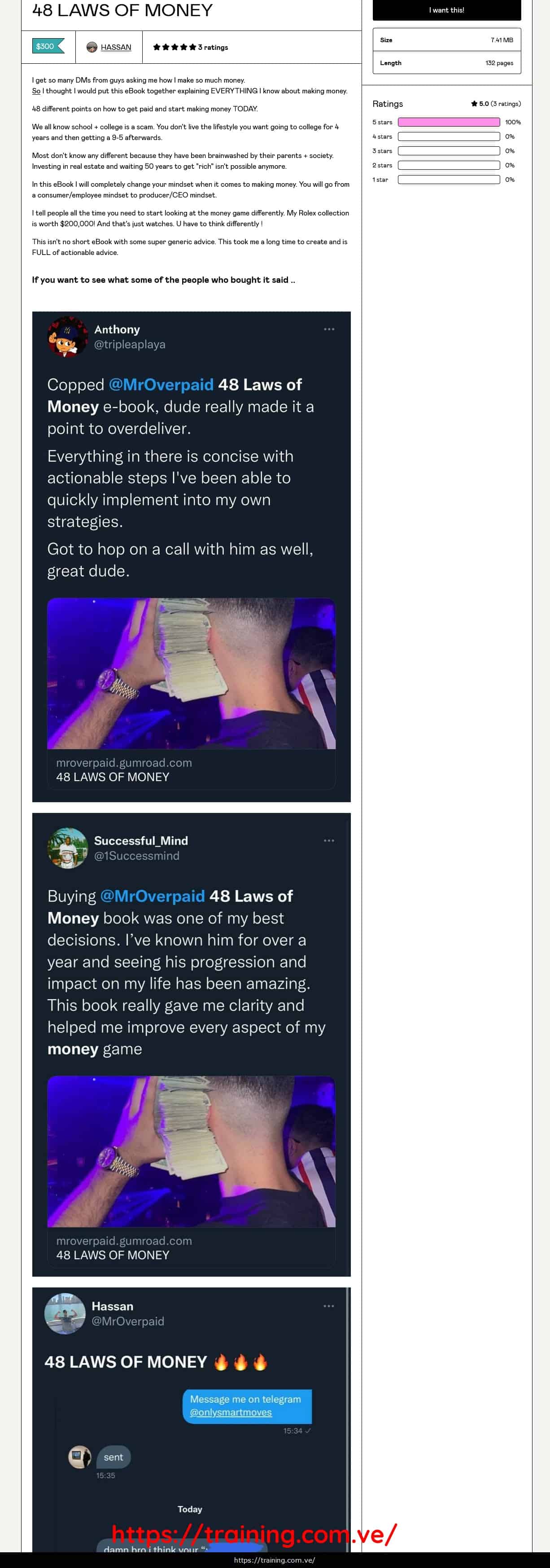 48 Laws of Money by Hassan sales Page 48 Laws of Money by Hassan sales Page