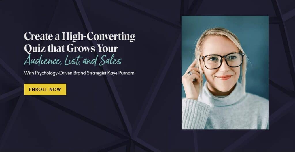 Convert with a Quiz by Kaye Putnam