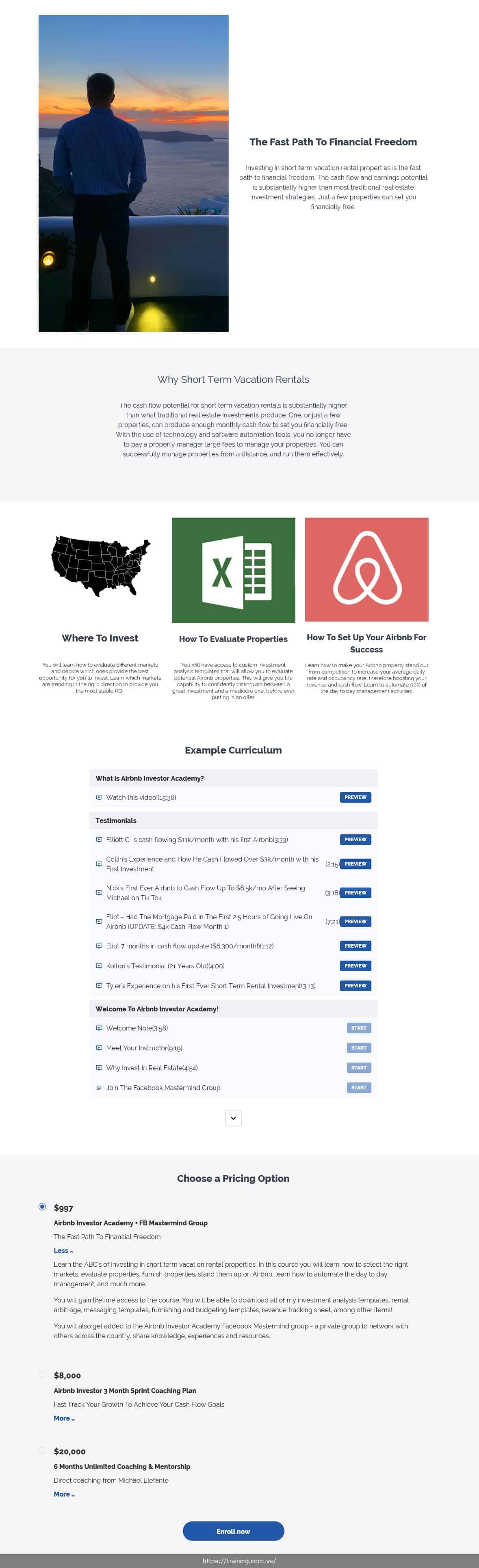 Airbnb Investor Academy by Michael Elefante Coupon Discount Free Airbnb Investor Academy by Michael Elefante Coupon Discount Free