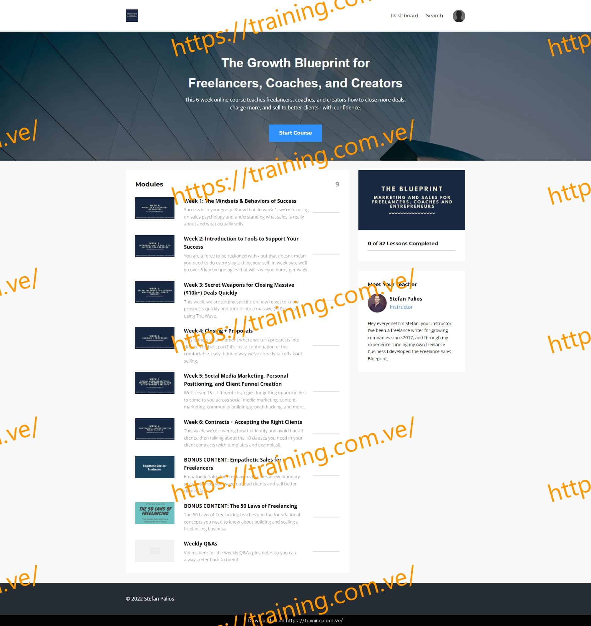 The Growth Blueprint for Freelancers Coaches Creators by Stefan Palios Download The Growth Blueprint for Freelancers Coaches Creators by Stefan Palios Download