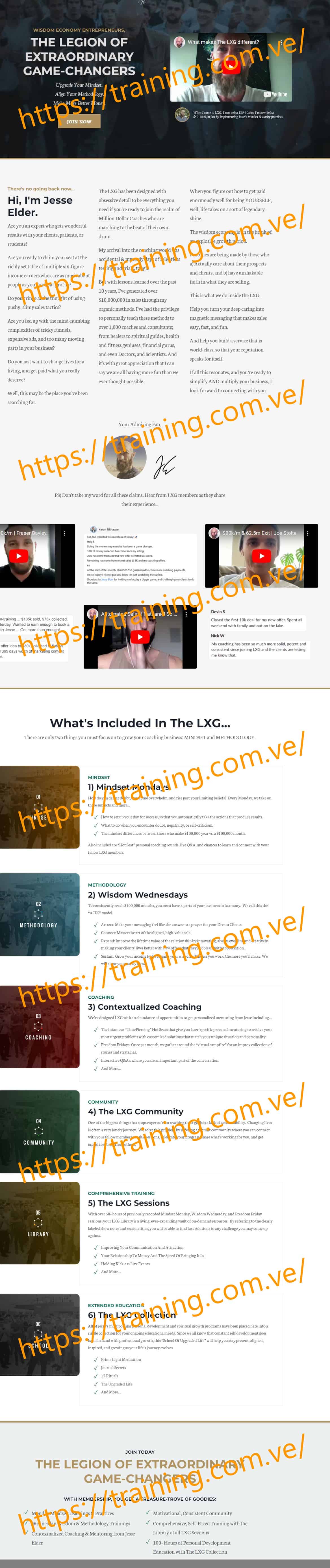 Jesse Elder's LXG Legion of Extraordinary GameChangers Coupon Discount Free Jesse Elder's LXG Legion of Extraordinary GameChangers Coupon Discount Free